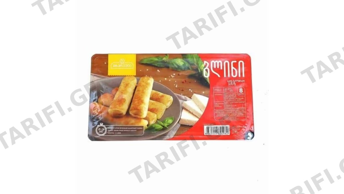 მზარეული ბლინი ყველით 8 ც