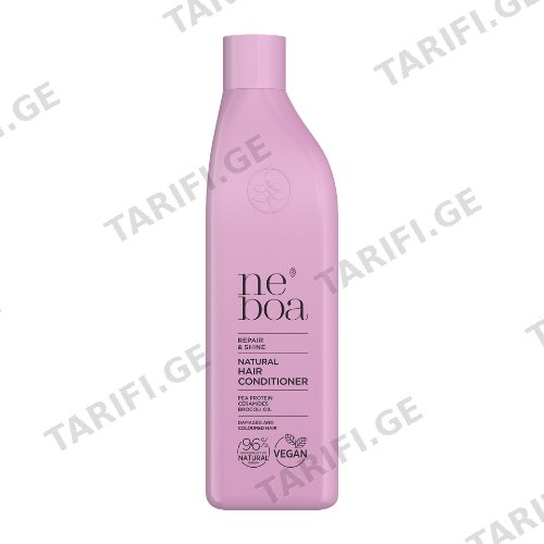 ნებოა - კონდიციონერი Repair/Shine აღმდგენი დაზიანებული, შეღებილი თმის 300მლ
