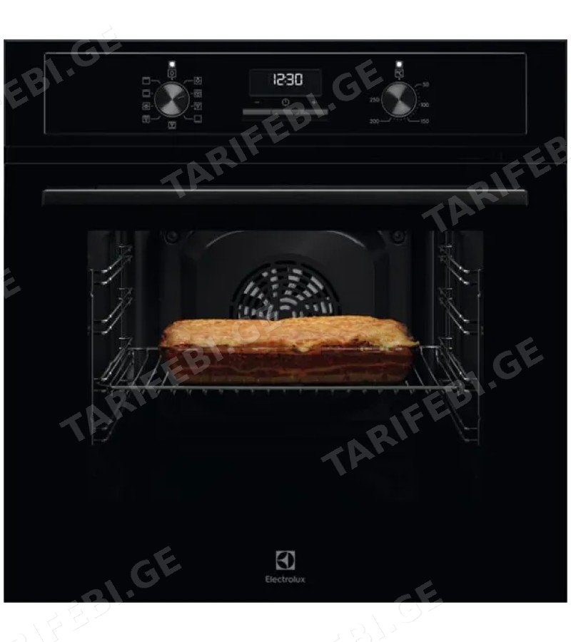ჩასაშენებელი ელექტრო ღუმელი EOF3H40BK შავი Electrolux