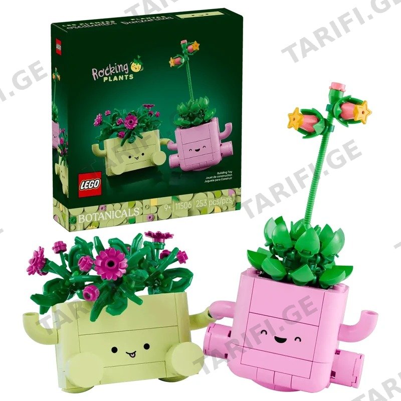 კონსტრუქტორი LEGO BOTANICALS 11506 ROCKING PLANTS (253 ნაწილი)