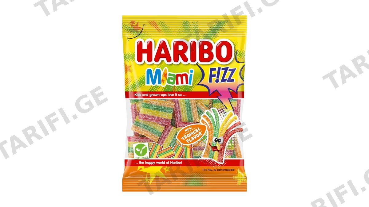 ჰარიბო ჟელიბონი მაიამი Fizz 85გრ