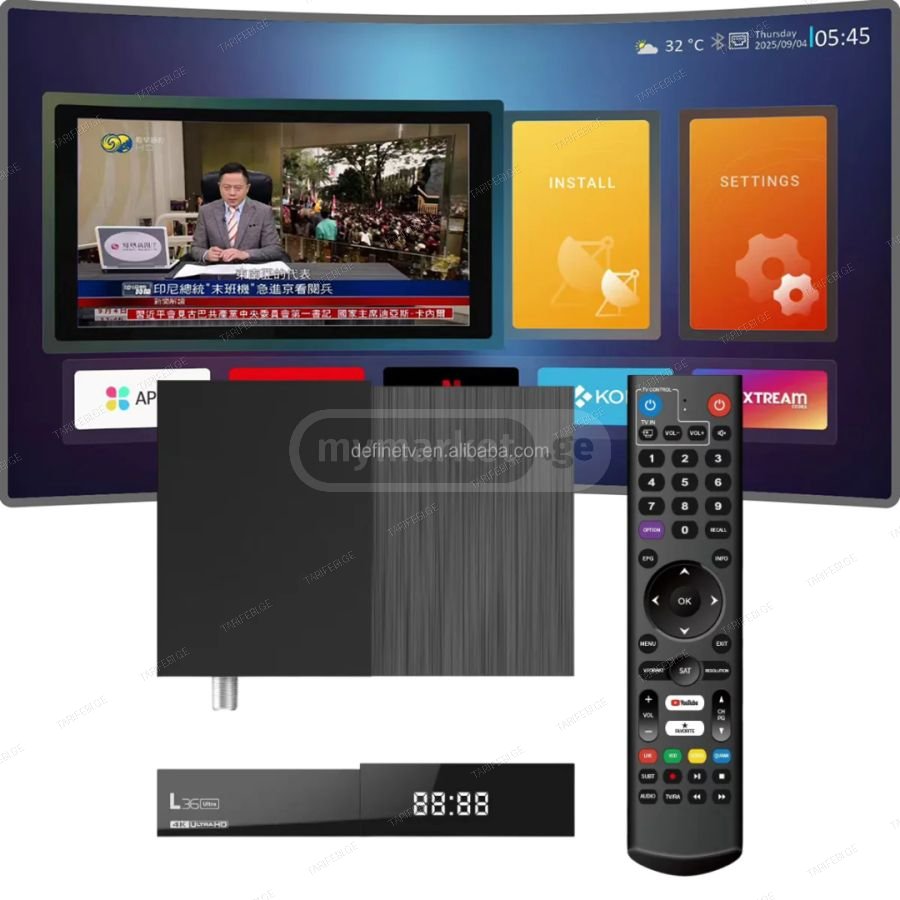 Linux L36 Ultra is a 4K UHD Linux-DVB-S2