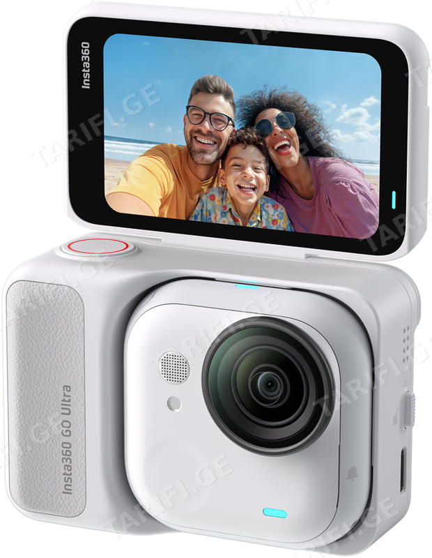 ექშენ კამერა Insta360 GO Ultra Creator Bundle (Arctic White)