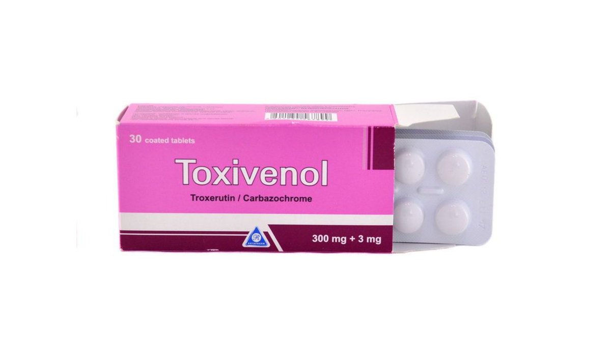 ტოქსივენოლი ტაბ.300მგ/3მგ.N30