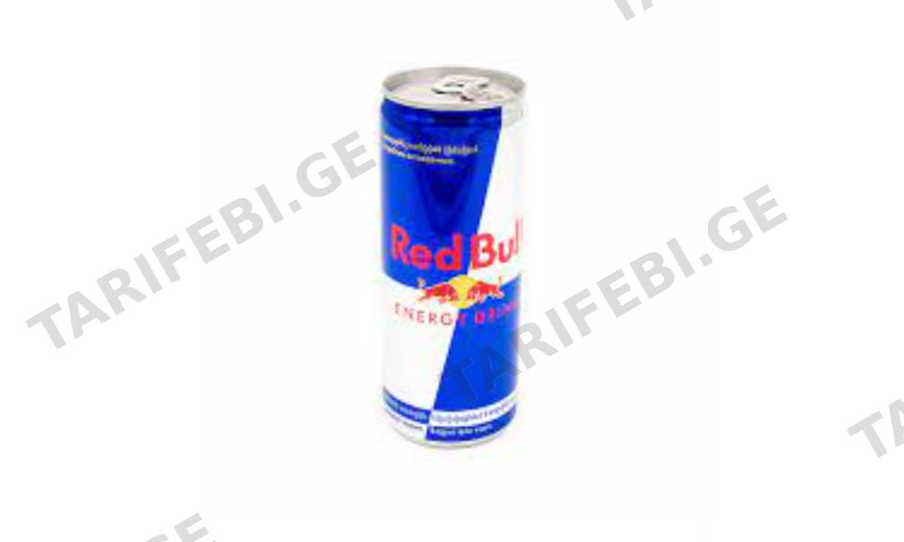 რედბული 0,25ლ ენერგეტიკული