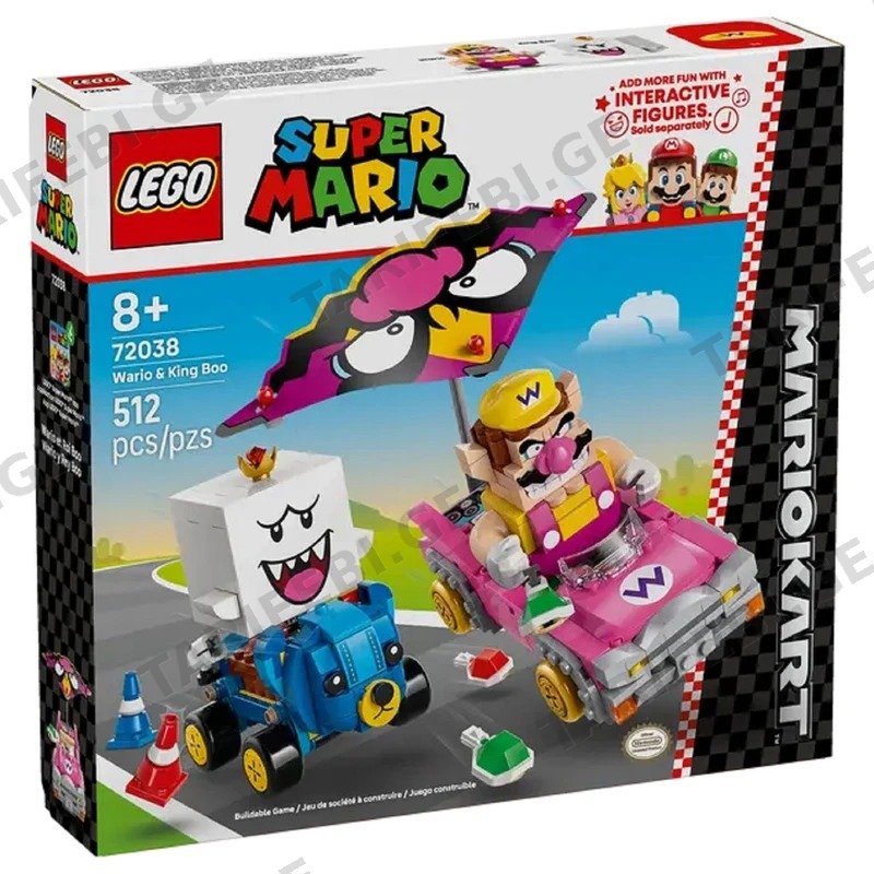 ასაწყობი კონსტრუქცია LEGO SUPER MARIO 72038 WARIO & KING 512 ნაწილი