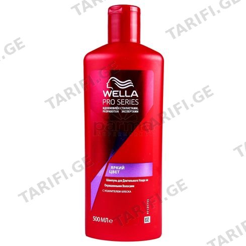 ველა შამპ. შეღებილი 6X500ML