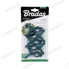 მცენარეების სამაგრი 1 ზომა Bradas 10 ც