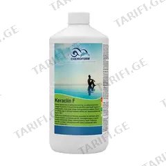 აუზის წყლის მოვლის საშუალება თხევადი Chemoform KeraclinF 1 kg