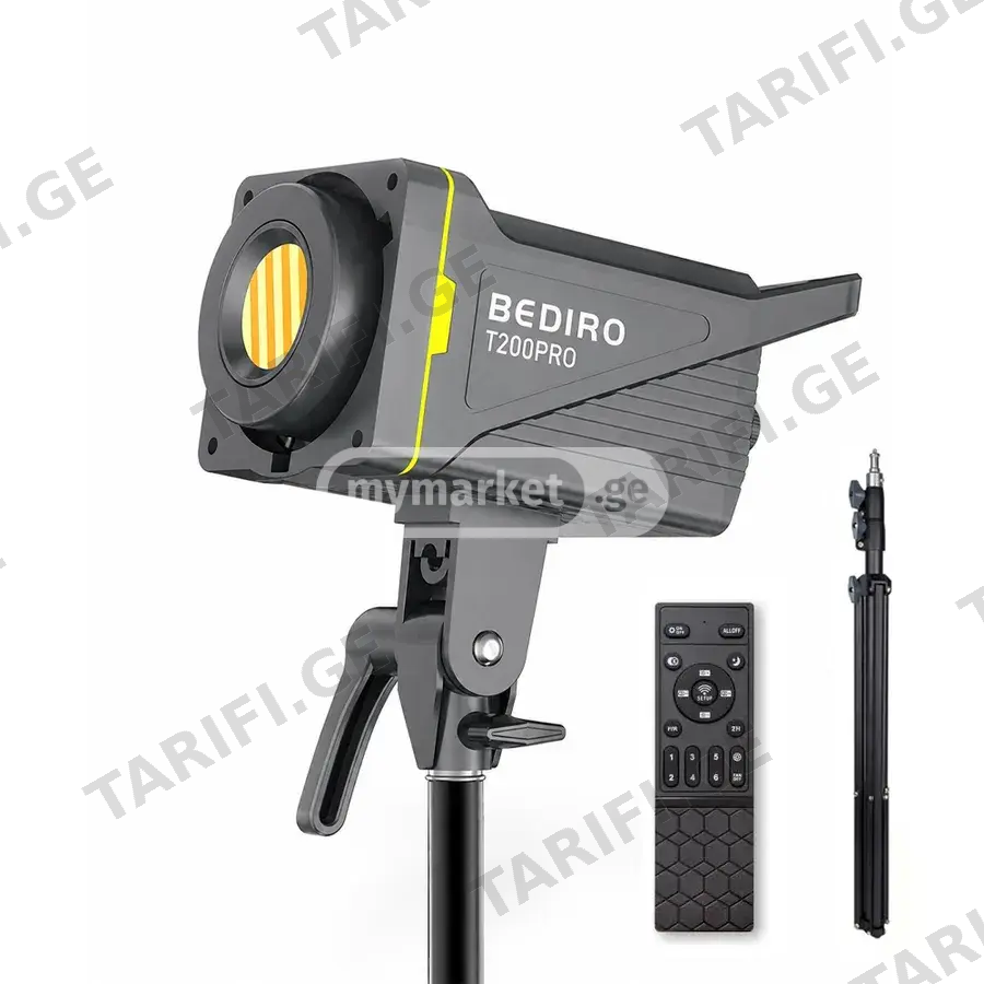 სტუდიური LED განათება BEDIRO T200PRO 200W