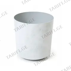 ქოთანი ყვავილის Lamela Cover pot SOLO IML 300 marble თეთრი
