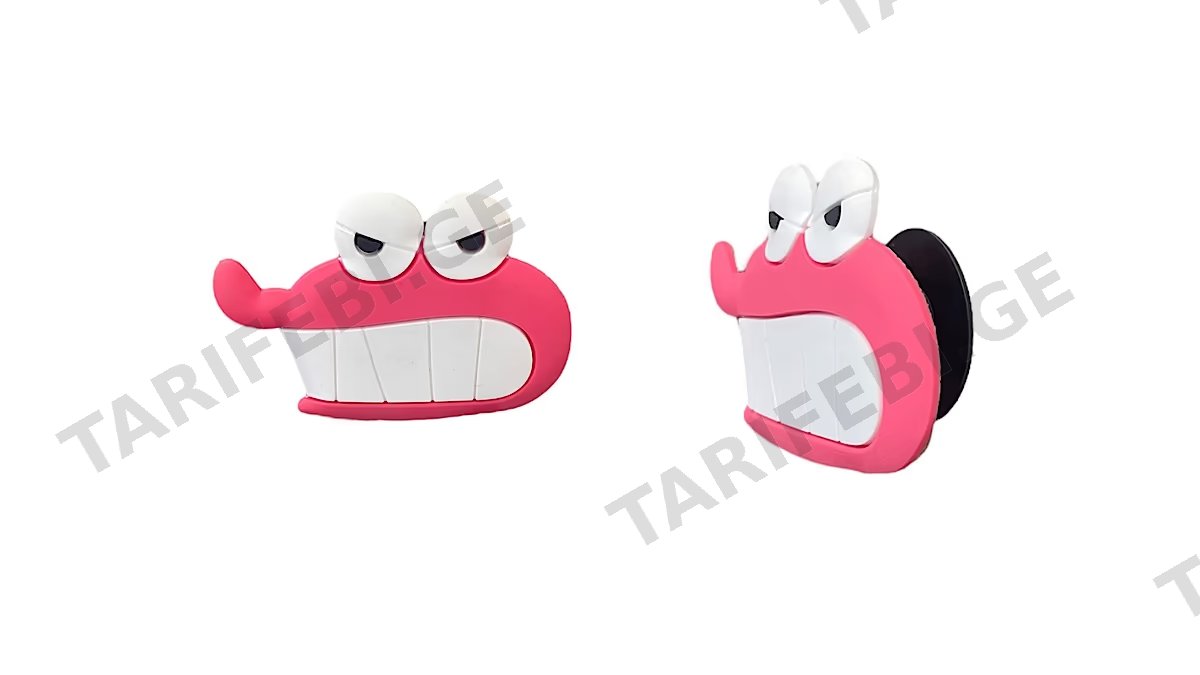 Popsocket Animated face mobile ring Holder მობილურის ბეჭედი (4122)