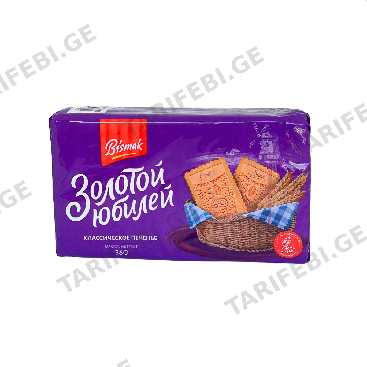 ორცხობილა "ბისმაკი" კლასიკური 360გრ