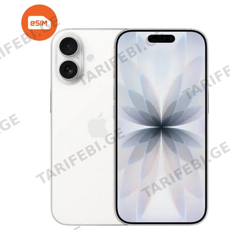 მობილური ტელეფონი APPLE IPHONE 17 E-SIM ONLY 256GB WHITE