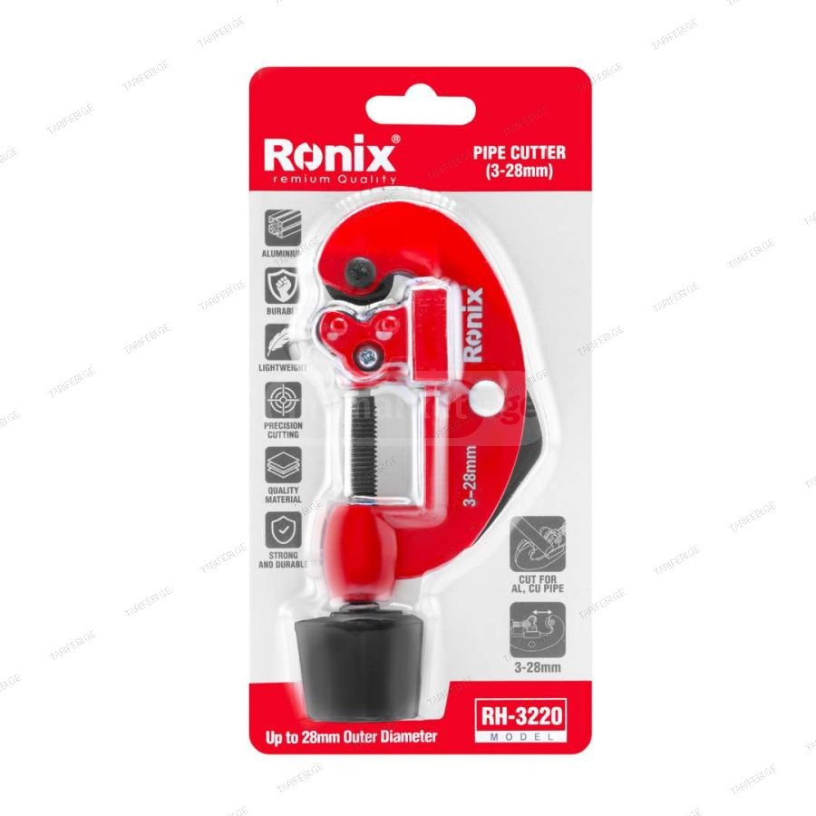 მილის საჭრელი Ronix RH-3220, 3-28მმ