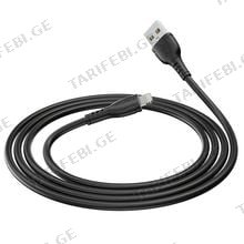 Borofone BX51 Triumph charging data cable for Lightning Black