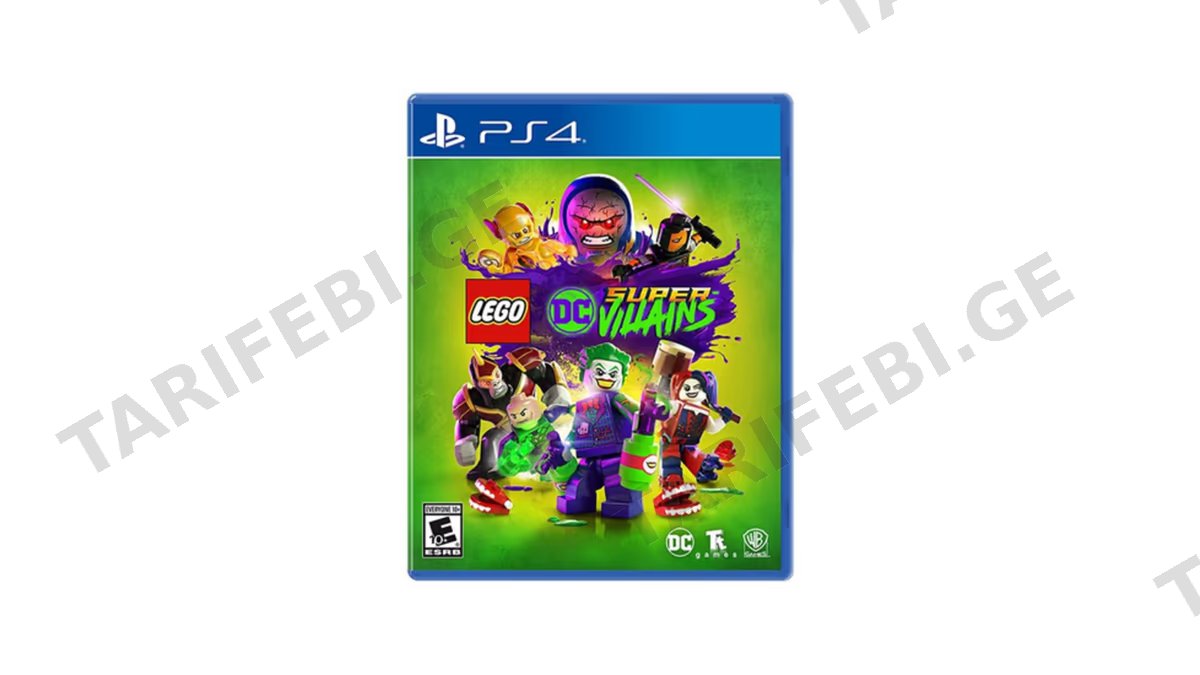 Sony PS4 Game Lego DC Super-Villains