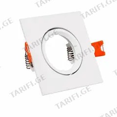 წერტილოვანი სანათი New Light F031-WH GU10 holder თეთრი