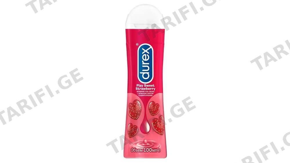 DUREX გელი PLAY მარწყვის-100მლ