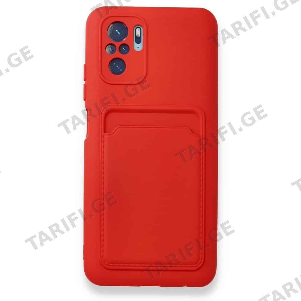 Xiaomi Redmi Note 10 Kelvin ბარათი ჩასადებით ქეისი