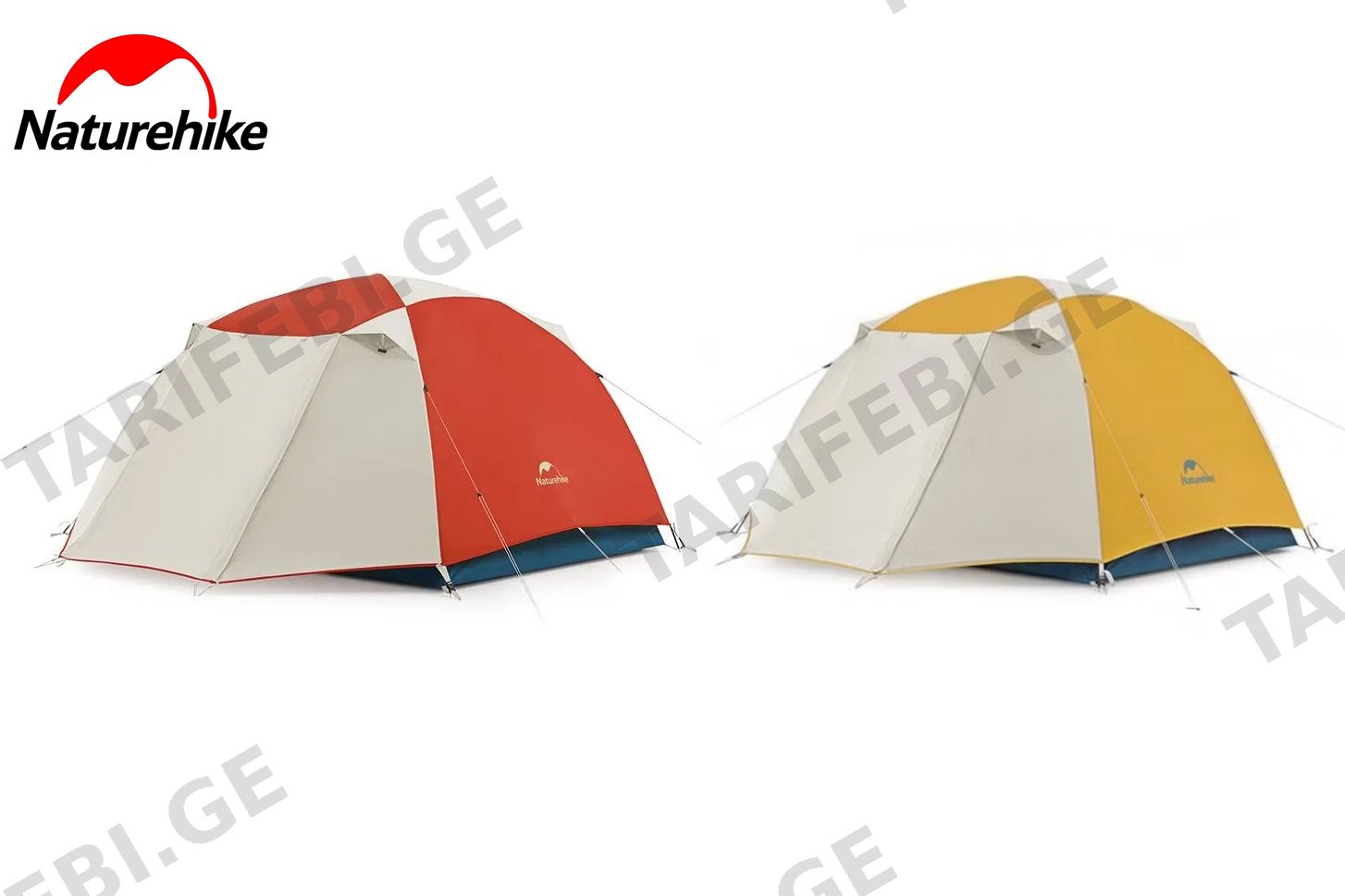 კარავი Naturehike 3 ადგილიანი 2 ტენტიანი · 11384