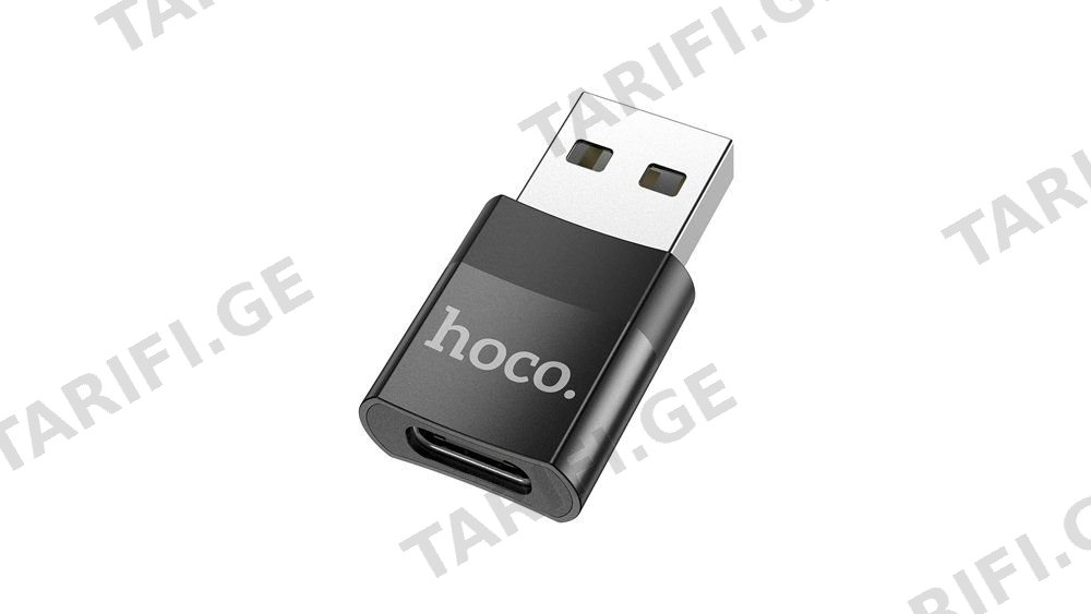 Hoco Adapter USB male to Type-C female (UA17)