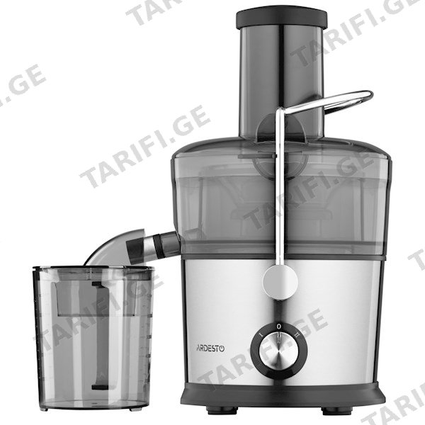 წვენსაწური Ardesto JEG-800, 1100W, 1L, Juicer, Silver