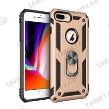 iPhone 7 Plus Sofia Ring Case სილიკონის ქეისი ბეჭდით - ოქრო