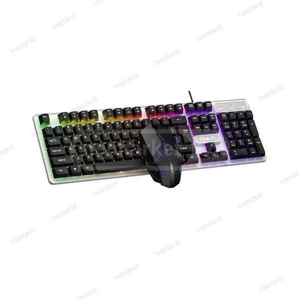 AULA F3061 Membrane Gaming Keyboard & Mouse Combo