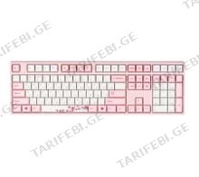 VARMILO VEM108 SAKURA R1 EC V2 ROSE UA სადენიანი მექანიკური კლავიატურა