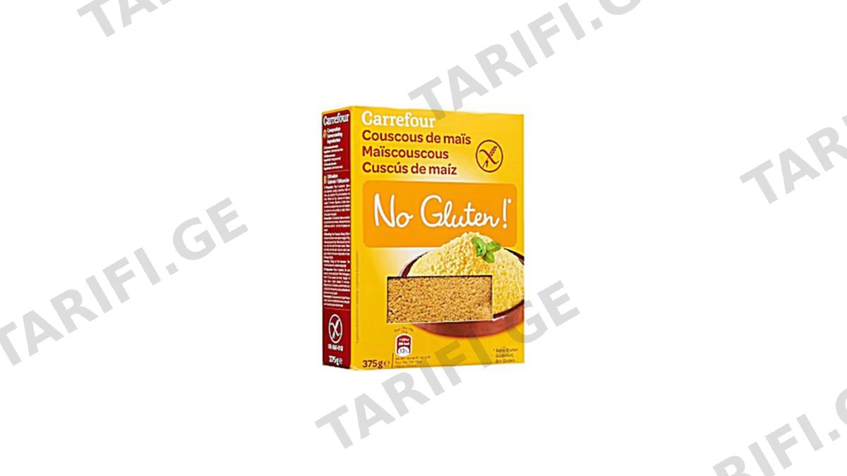 CRF უგლუტენო კუსკუსი 375გ