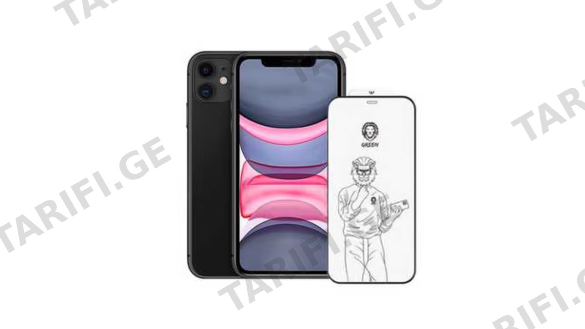 Green 9H Steve Glass Strong Full Screen Protector Iphone 11