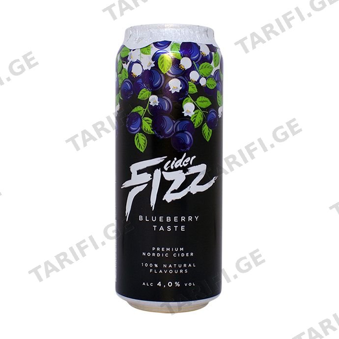 საიდერი/FIZZ მოცვი 4 %/0.5 მლ