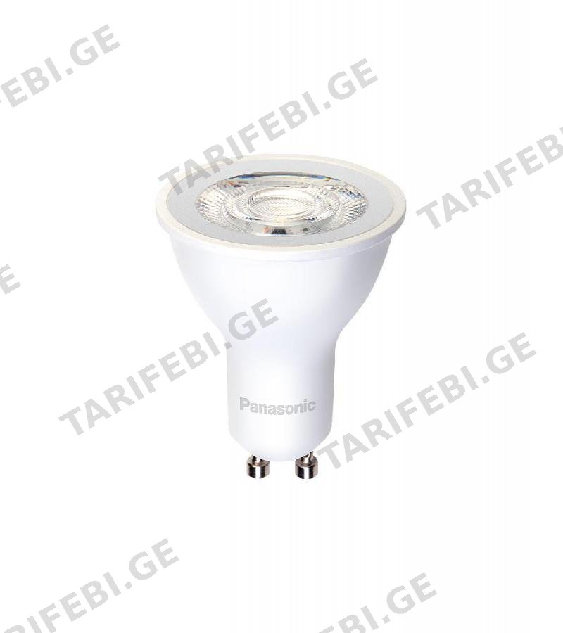 ნათურა LED GU10 ფერი. 2700K 6 W #LDRCH06LW1E1 60° მწარ. Panasonic