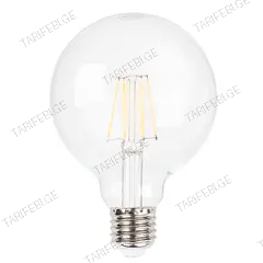 ნათურა New Light LED E27 8W 3000K G95 CL