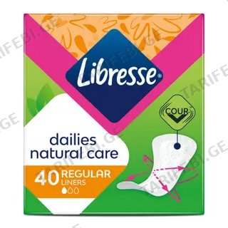 ლიბრესი - ნატურალ ქეა ყ/დ /1წვ/  #40 3263 Libresse natural qea evry day #40