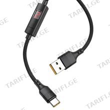 HOCO S13 Central control timing charging data cable for Type-C