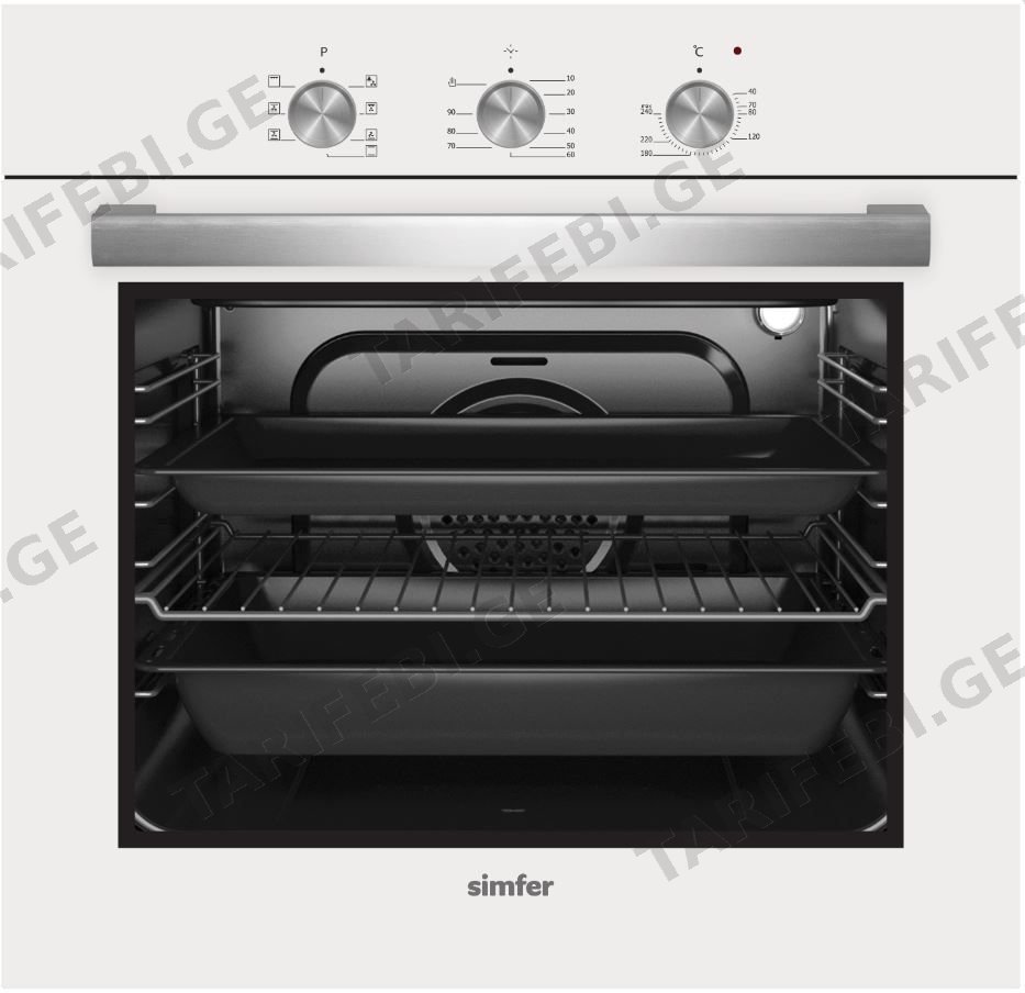 ჩასაშენებელი ღუმელი Simfer B6EWG7PS