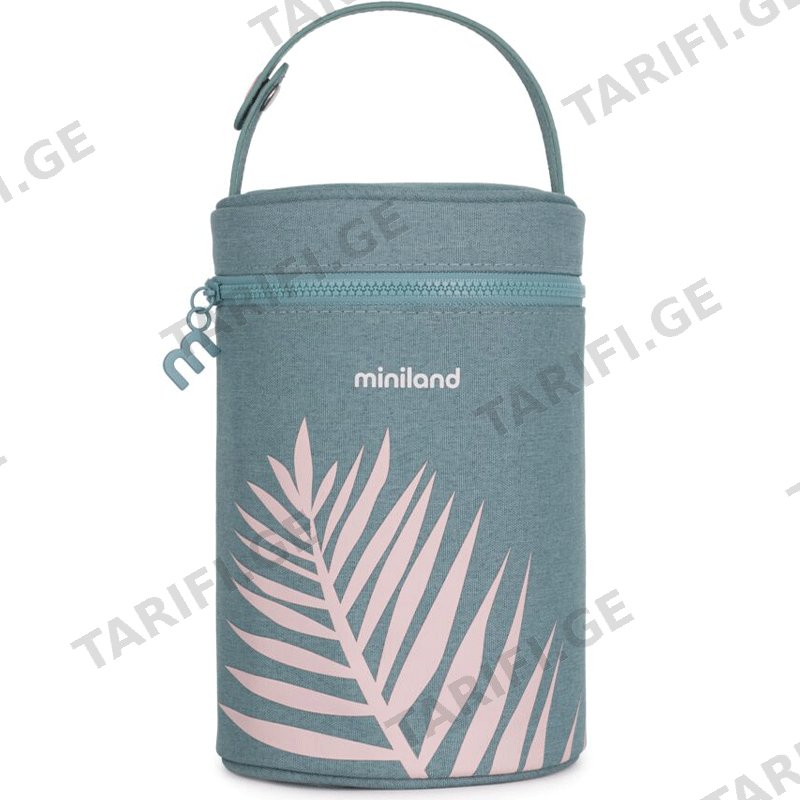 თერმოსის ჩასადები ჩანთა MINILAND THERMIBAG TERRA LEAVES 700 ML