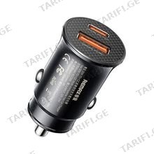 Remax Siya Series RCC358 Black მანქანის დამტენი