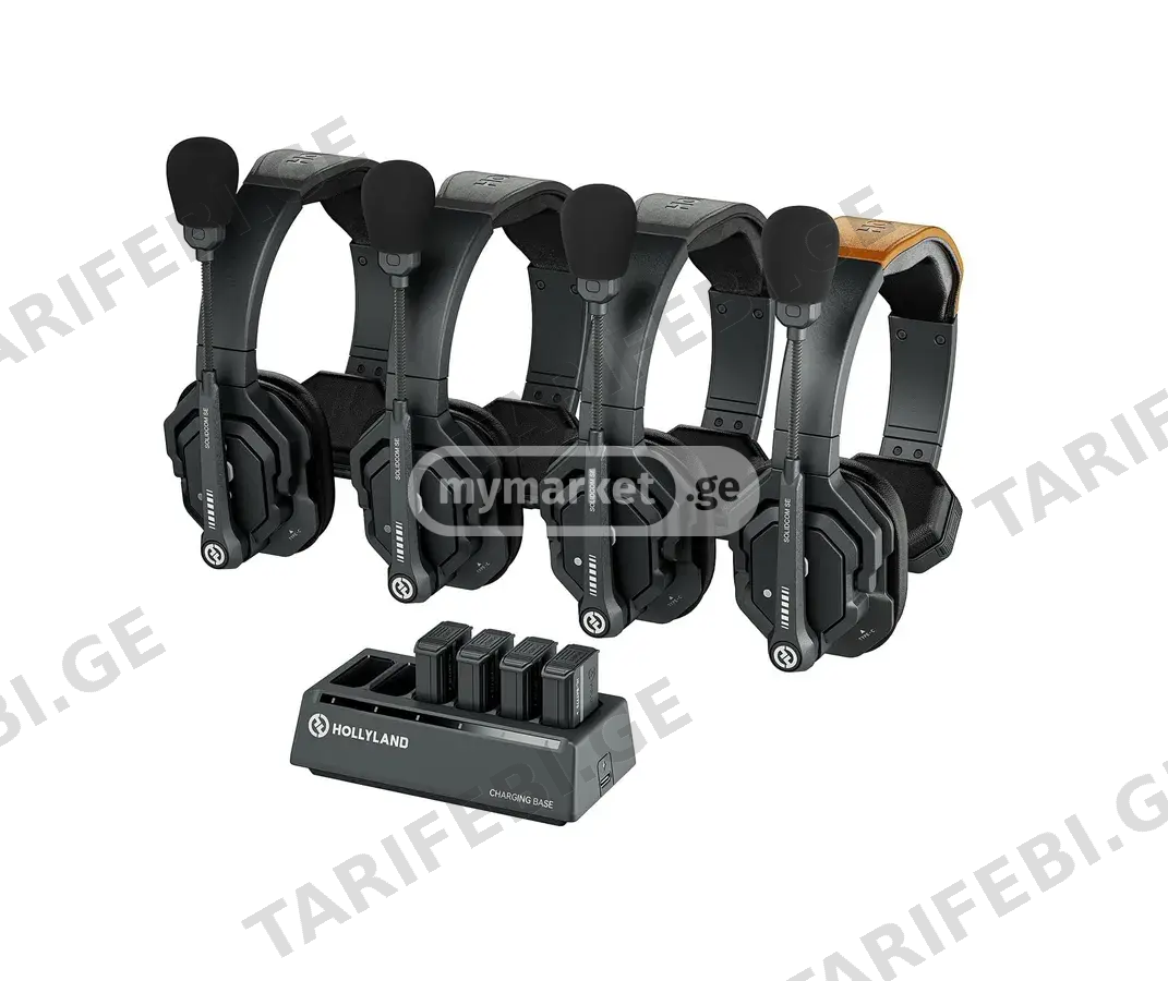 Hollyland Solidcom 4 SE Intercom System რადიო სისტემა