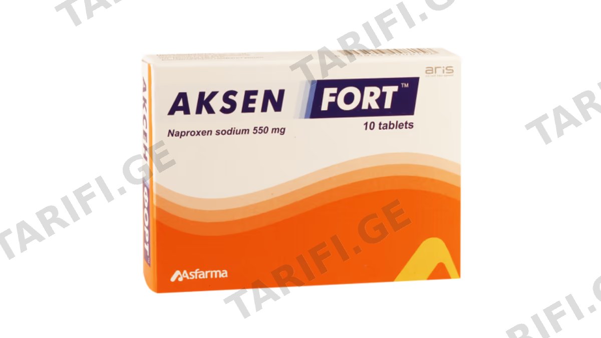 აქსენი ფორტე ტაბ.550მგ.N10