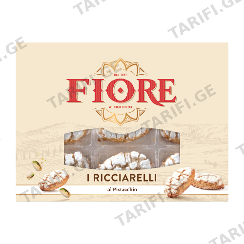 იტალიური ორცხობილა RICCIARELLI ფისტით /FIORE/ 145 გრ