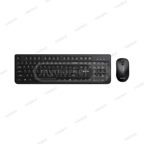 AULA AC290 Wireless Keyboard and Mouse Combo Black
