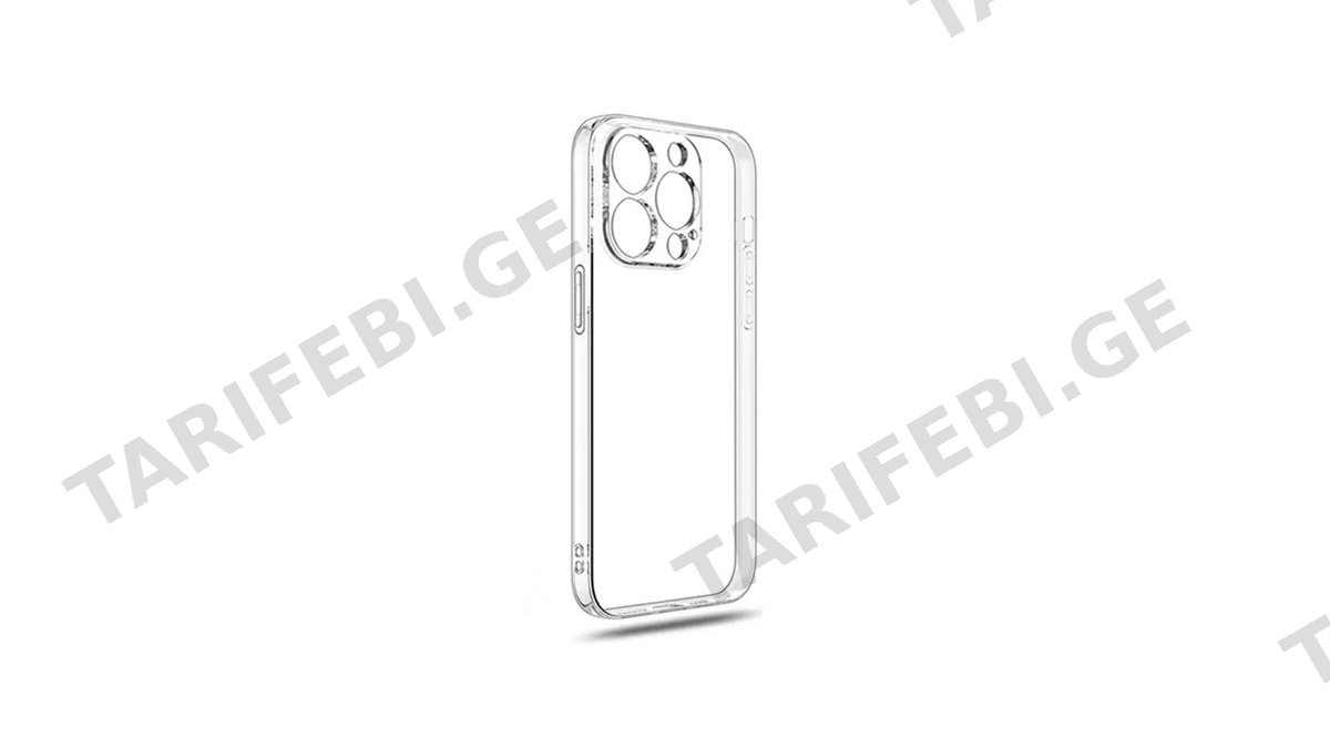 Bimba iPhone 16 Pro გამჭვირვალე ქეისი (კამერის დამცავით) (74712)