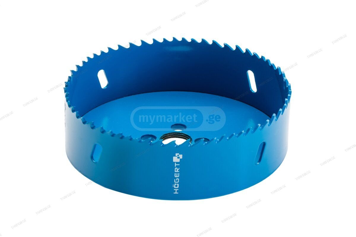 HT6D455 სახვრეტი ხერხი Bi-metal hole saw 140 mm, steel M42