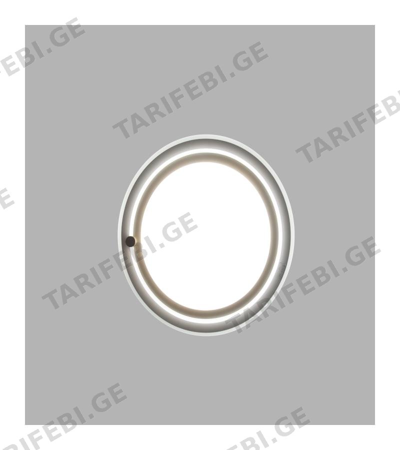 ჭერის სანათი GZGS-JZF8307-COFFEE ყავისფერი 40W*2 ზომა.Ø500