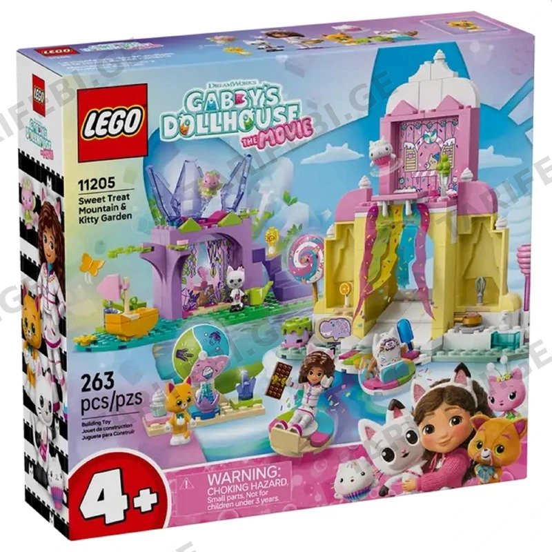 სათამაშო კონსტრუქტორი LEGO 11205 GABBY'S DOLLHOUSE 263 ნაწილი
