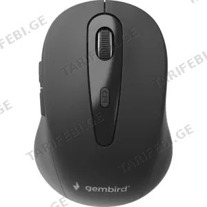 Gembird Wireless Bluetooth Mouse Black (MUSWB-6B-01)