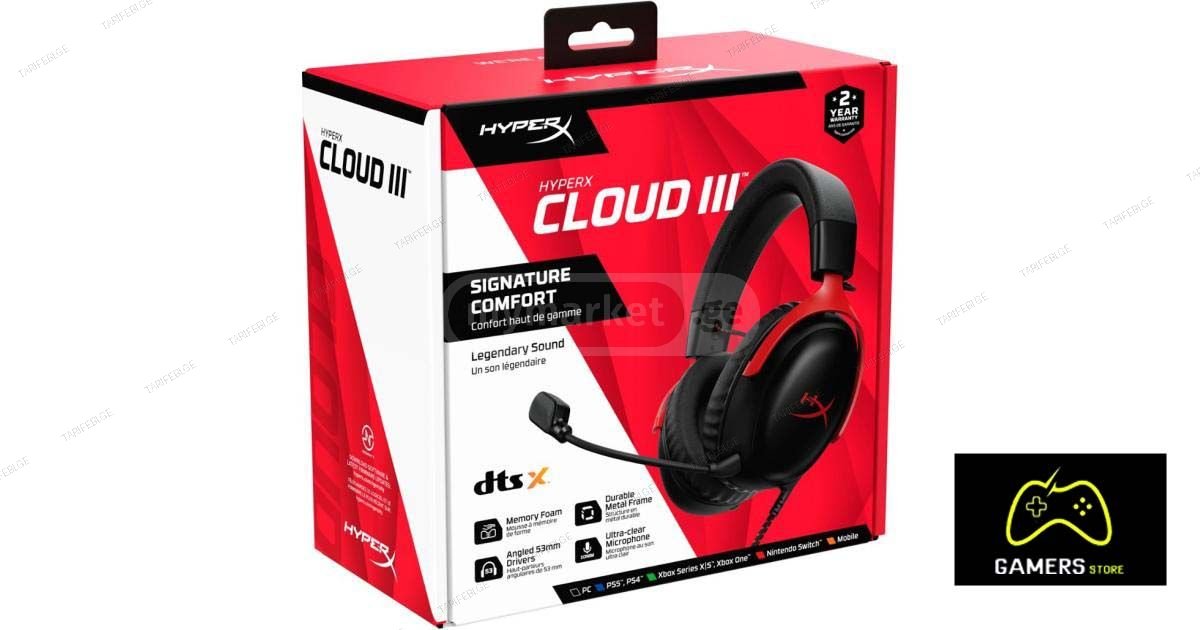 HyperX Cloud III Wired Gaming Headset